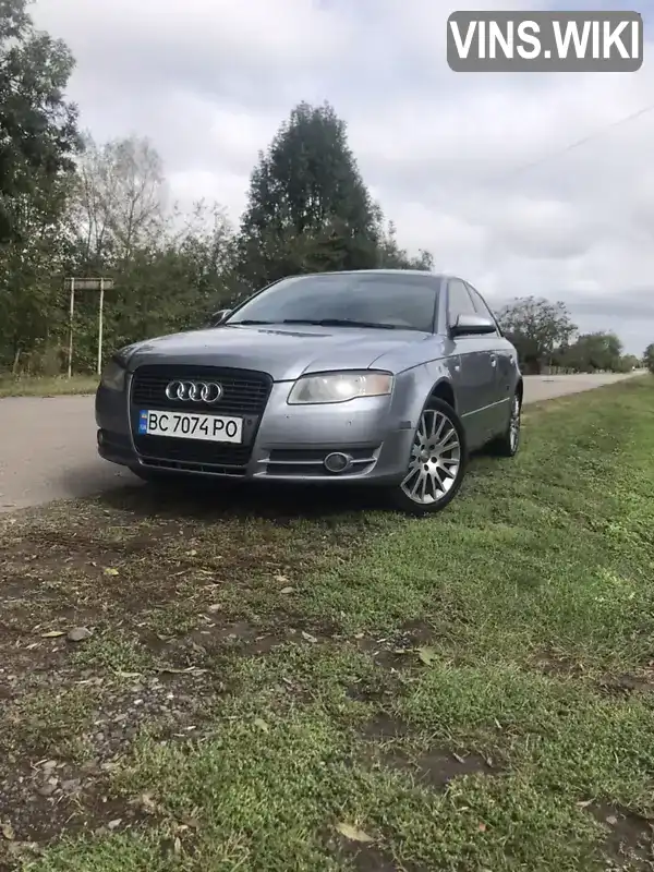 Седан Audi A4 2005 2 л. Автомат обл. Львівська, Стрий - Фото 1/21