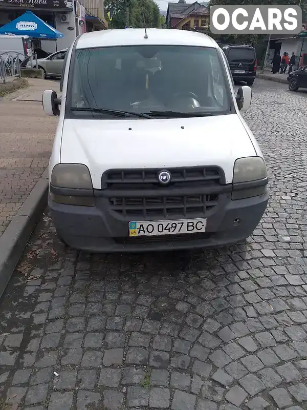 Мінівен Fiat Doblo 2005 1.3 л. Ручна / Механіка обл. Закарпатська, Хуст - Фото 1/3