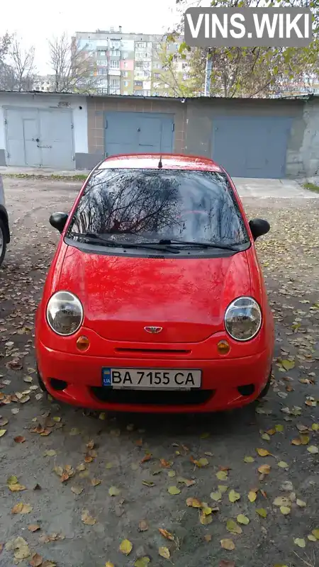 Хетчбек Daewoo Matiz 2011 0.8 л. Ручна / Механіка обл. Кіровоградська, Кропивницький (Кіровоград) - Фото 1/13