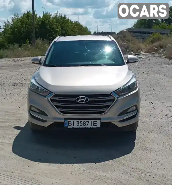 Позашляховик / Кросовер Hyundai Tucson 2018 2 л. Автомат обл. Полтавська, Лубни - Фото 1/14