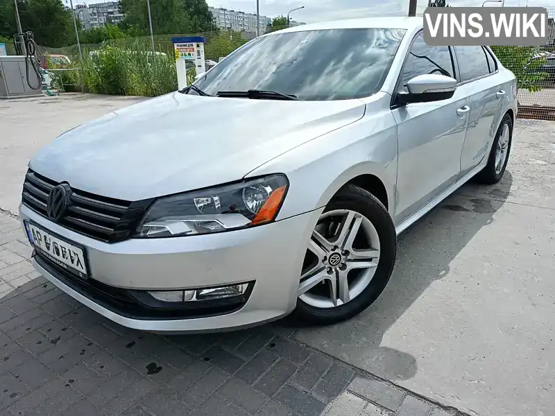 Седан Volkswagen Passat 2013 2.5 л. Автомат обл. Одеська, Одеса - Фото 1/16