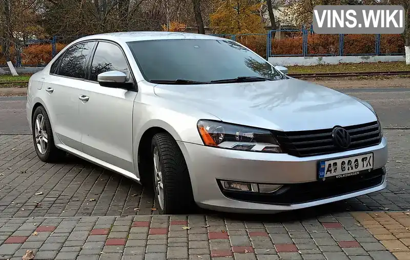 1VWAP7A34DC121648 Volkswagen Passat 2013 Седан 2.5 л. Фото 2