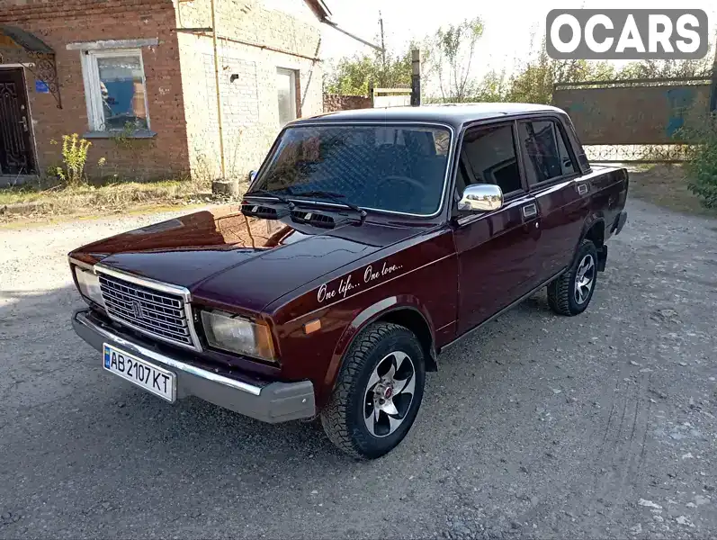 Седан ВАЗ / Lada 2107 2005 1.45 л. Ручна / Механіка обл. Київська, location.city.kotsiubynske - Фото 1/16