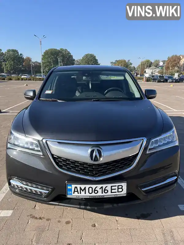 Позашляховик / Кросовер Acura MDX 2014 3.47 л. Автомат обл. Житомирська, Житомир - Фото 1/16