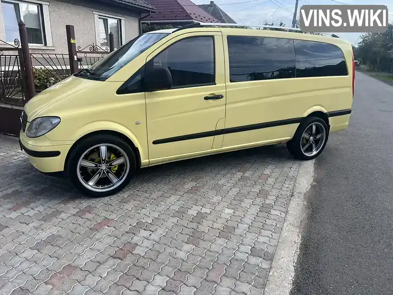 Мінівен Mercedes-Benz Vito 2008 2.15 л. Ручна / Механіка обл. Закарпатська, Ужгород - Фото 1/19