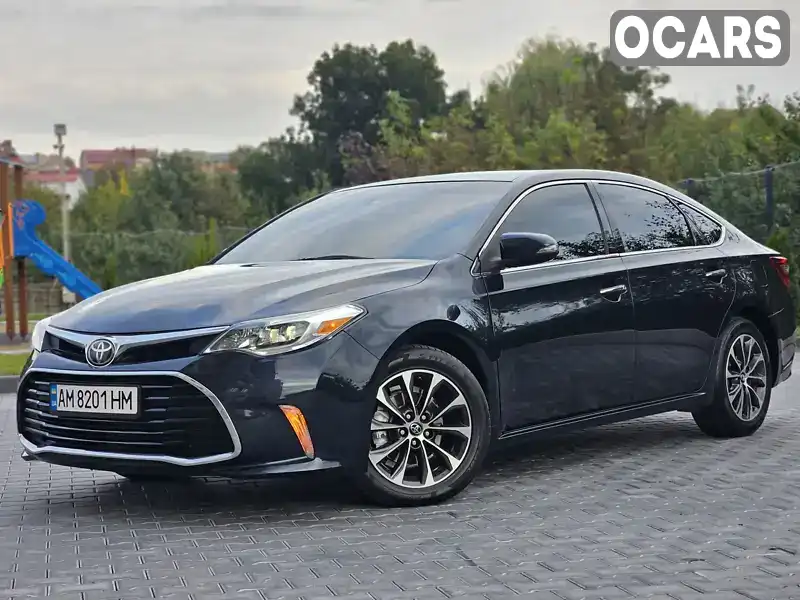 Седан Toyota Avalon 2018 3.5 л. Автомат обл. Житомирська, Житомир - Фото 1/21