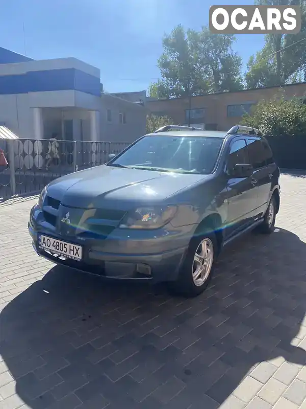 Позашляховик / Кросовер Mitsubishi Outlander 2004 2 л. Ручна / Механіка обл. Закарпатська, Мукачево - Фото 1/21