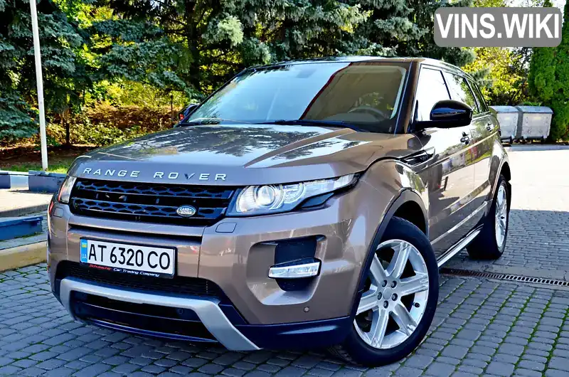 Позашляховик / Кросовер Land Rover Range Rover Evoque 2015 2.2 л. Автомат обл. Івано-Франківська, Івано-Франківськ - Фото 1/21