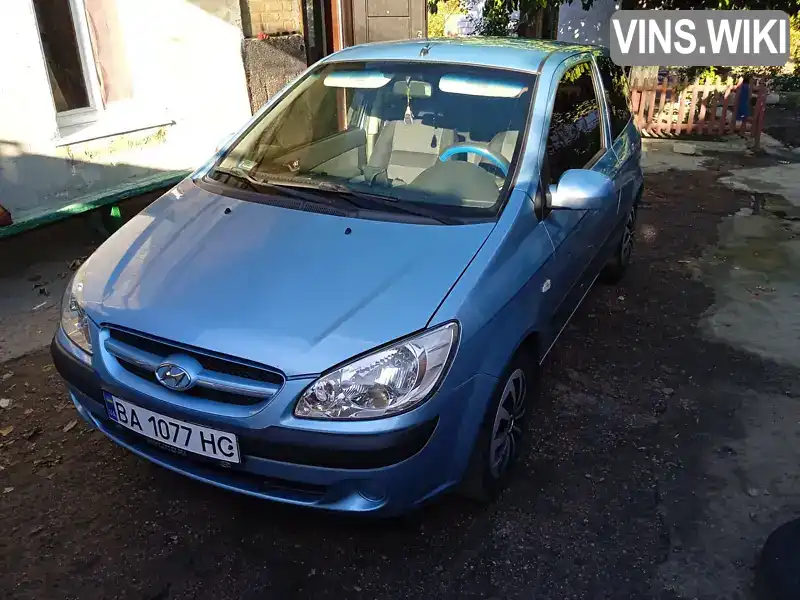 Хетчбек Hyundai Getz 2006 1.09 л. Ручна / Механіка обл. Кіровоградська, Кропивницький (Кіровоград) - Фото 1/21