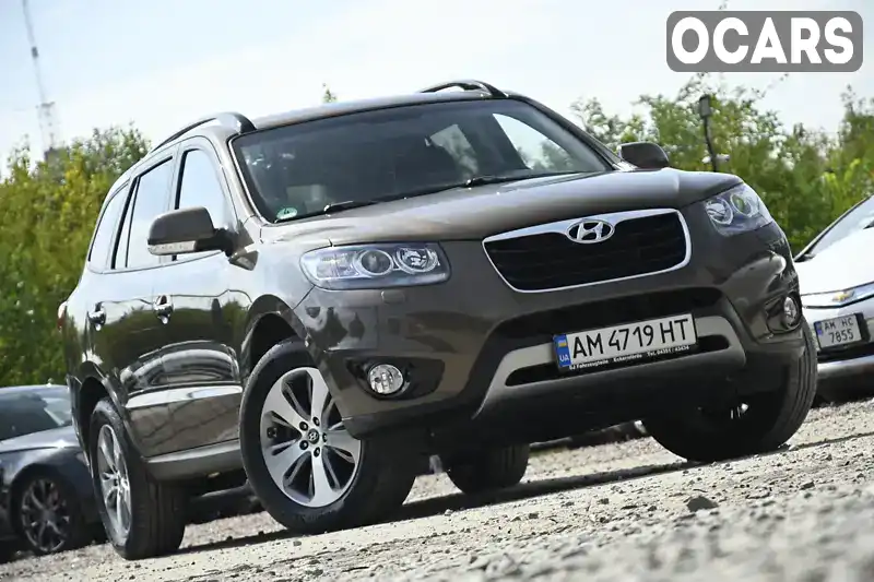 Позашляховик / Кросовер Hyundai Santa FE 2011 2.2 л. Автомат обл. Житомирська, Бердичів - Фото 1/21