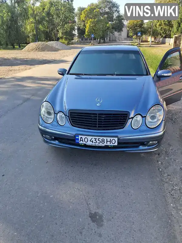 Седан Mercedes-Benz E-Class 2003 2.4 л. Автомат обл. Закарпатська, Виноградів - Фото 1/7