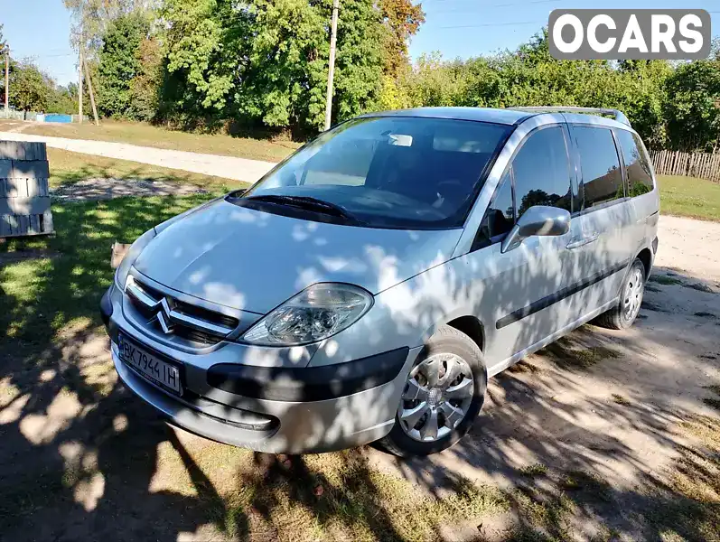 Мінівен Citroen C8 2005 2 л. Автомат обл. Рівненська, Дубно - Фото 1/21