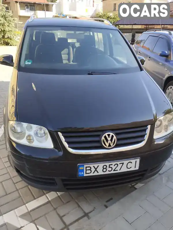 Мінівен Volkswagen Touran 2004 1.97 л. Автомат обл. Хмельницька, Кам'янець-Подільський - Фото 1/9