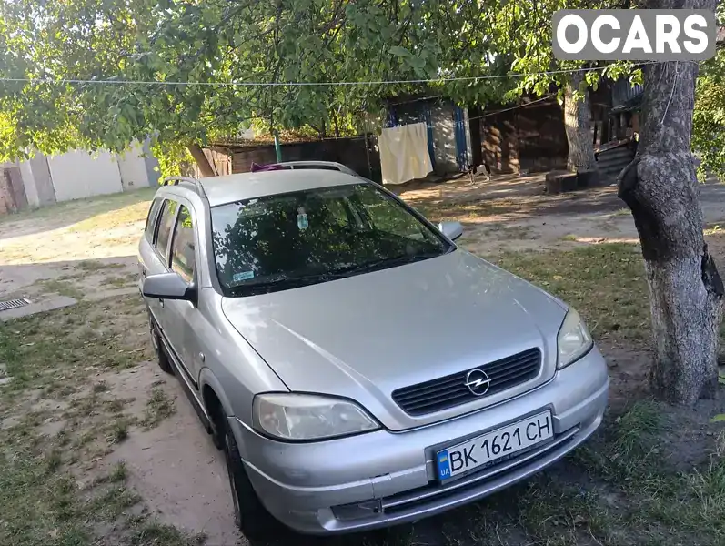 Універсал Opel Astra 2002 2 л. Ручна / Механіка обл. Рівненська, Дубно - Фото 1/21