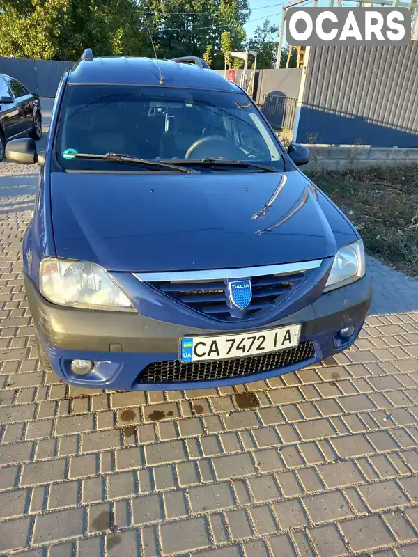 Універсал Dacia Logan MCV 2008 1.6 л. Ручна / Механіка обл. Черкаська, Умань - Фото 1/8