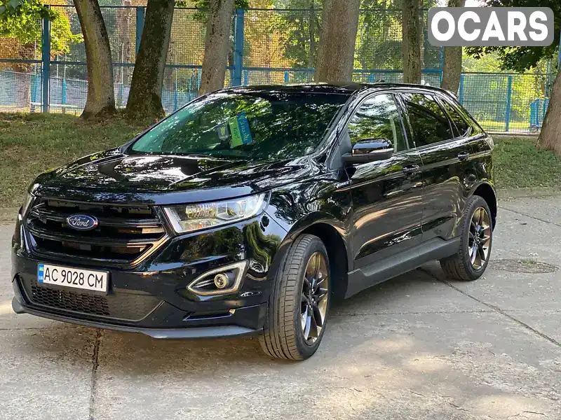 Позашляховик / Кросовер Ford Edge 2016 2 л. Автомат обл. Волинська, Луцьк - Фото 1/20