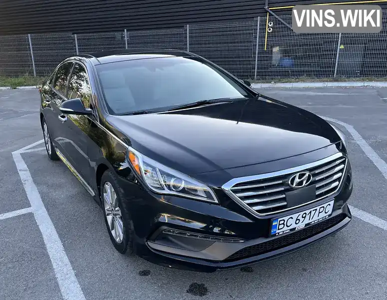 Седан Hyundai Sonata 2015 2.36 л. Автомат обл. Львівська, Львів - Фото 1/21