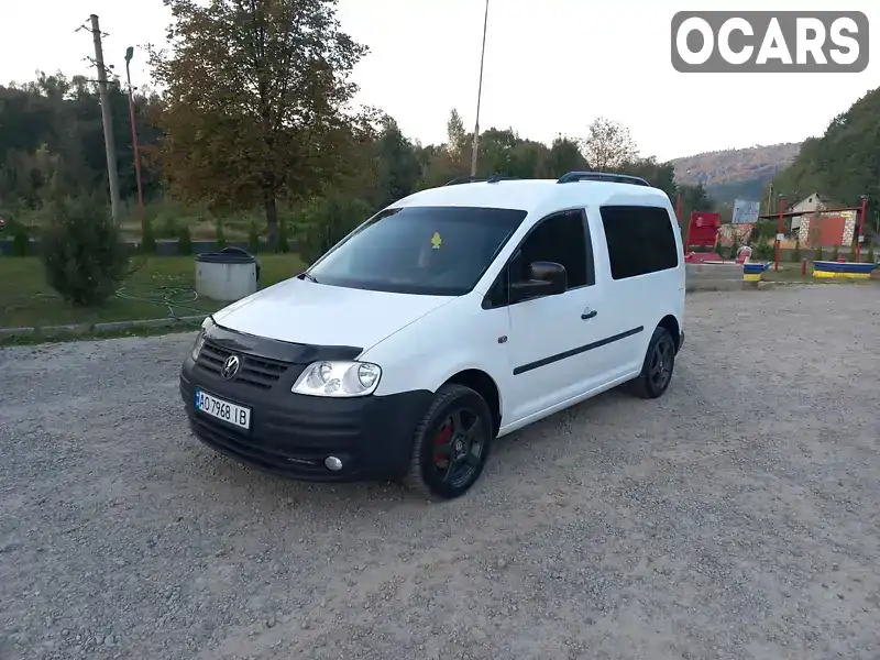 Мінівен Volkswagen Caddy 2009 1.9 л. обл. Закарпатська, Тячів - Фото 1/13