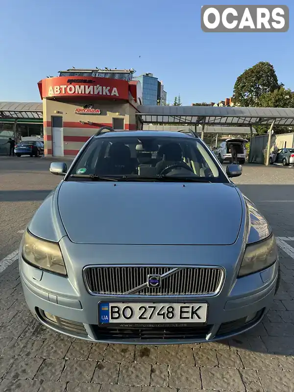 Універсал Volvo V50 2004 2 л. Ручна / Механіка обл. Тернопільська, Тернопіль - Фото 1/17