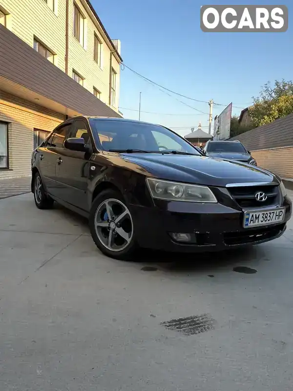 Седан Hyundai Sonata 2006 2.4 л. Автомат обл. Житомирська, Бердичів - Фото 1/21