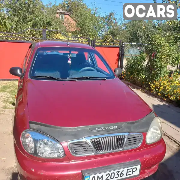 Седан Daewoo Lanos 2006 1.5 л. Ручна / Механіка обл. Житомирська, Коростень - Фото 1/11