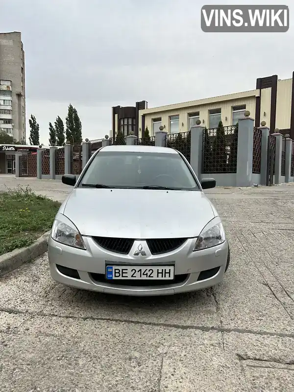 Седан Mitsubishi Lancer 2007 1.3 л. Ручна / Механіка обл. Миколаївська, Первомайськ - Фото 1/15