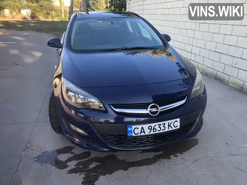 Універсал Opel Astra 2015 1.6 л. Ручна / Механіка обл. Черкаська, Черкаси - Фото 1/15