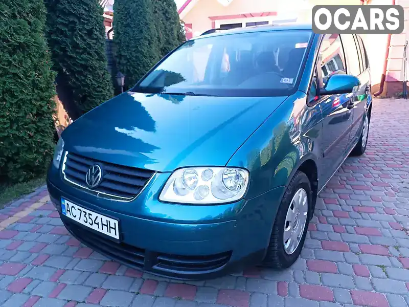 Мінівен Volkswagen Touran 2003 1.6 л. Ручна / Механіка обл. Волинська, Камінь-Каширський - Фото 1/21