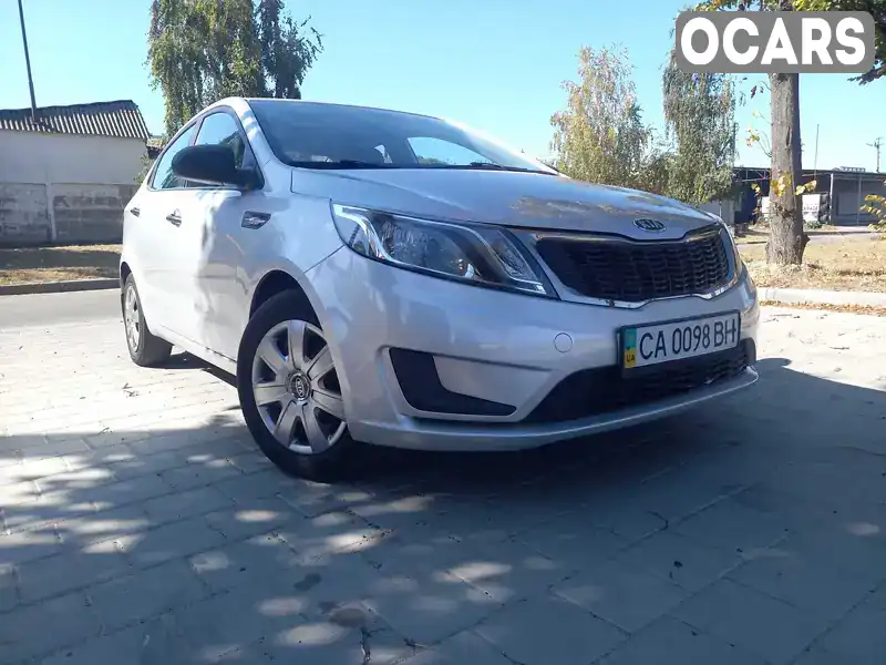 Седан Kia Rio 2012 1.4 л. Ручна / Механіка обл. Черкаська, Черкаси - Фото 1/21