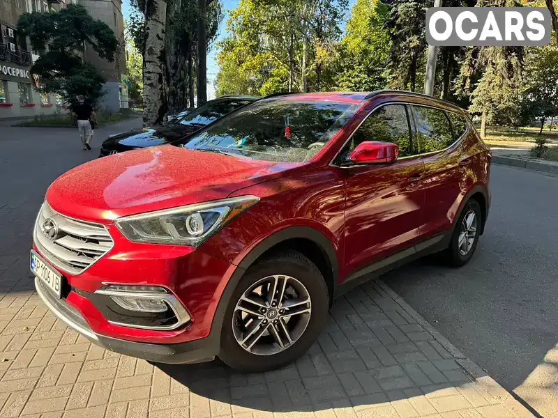 Внедорожник / Кроссовер Hyundai Santa FE 2016 2.36 л. Автомат обл. Запорожская, Запорожье - Фото 1/10