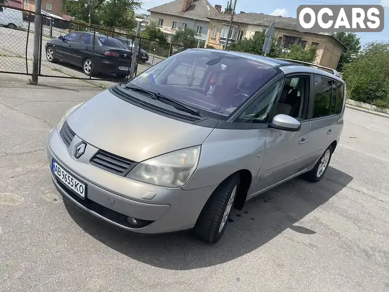 Мінівен Renault Espace 2003 2.19 л. Ручна / Механіка обл. Вінницька, Вінниця - Фото 1/21