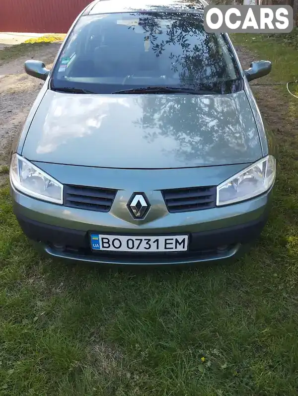 Хетчбек Renault Megane 2004 1.6 л. Автомат обл. Тернопільська, Заліщики - Фото 1/21