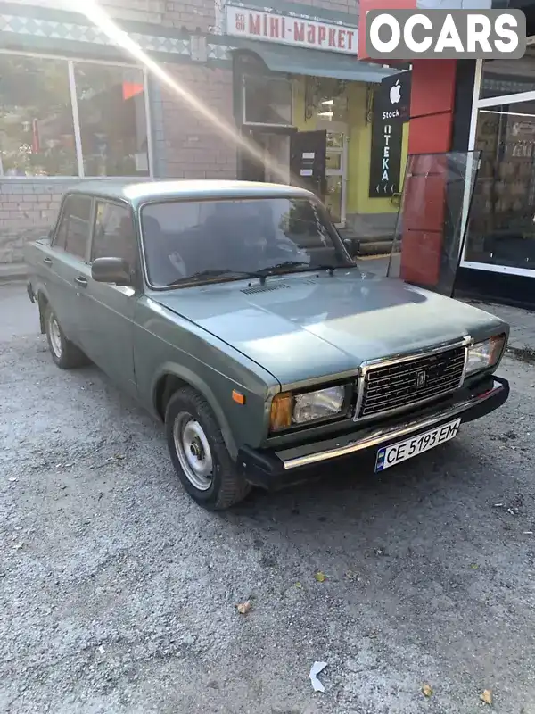 Седан ВАЗ / Lada 2107 2006 1.57 л. Ручная / Механика обл. Черновицкая, Хотин - Фото 1/7