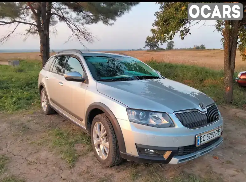 Універсал Skoda Octavia Scout 2015 1.97 л. Ручна / Механіка обл. Львівська, location.city.dobrotvir - Фото 1/4