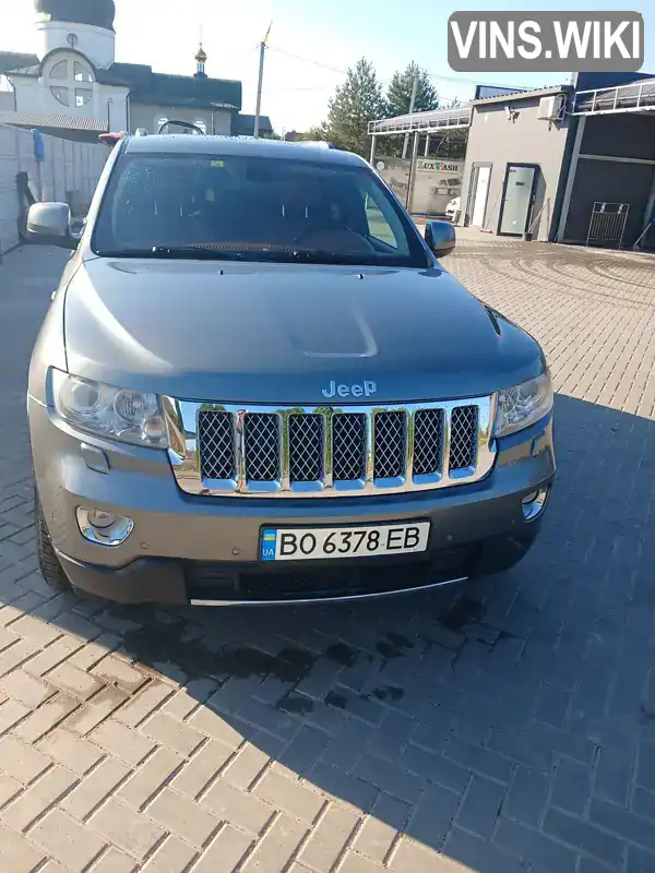 Позашляховик / Кросовер Jeep Grand Cherokee 2012 2.99 л. Автомат обл. Тернопільська, Кременець - Фото 1/12