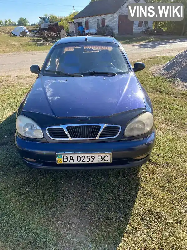 Седан Daewoo Sens 2004 1.3 л. Ручна / Механіка обл. Кіровоградська, Кропивницький (Кіровоград) - Фото 1/10