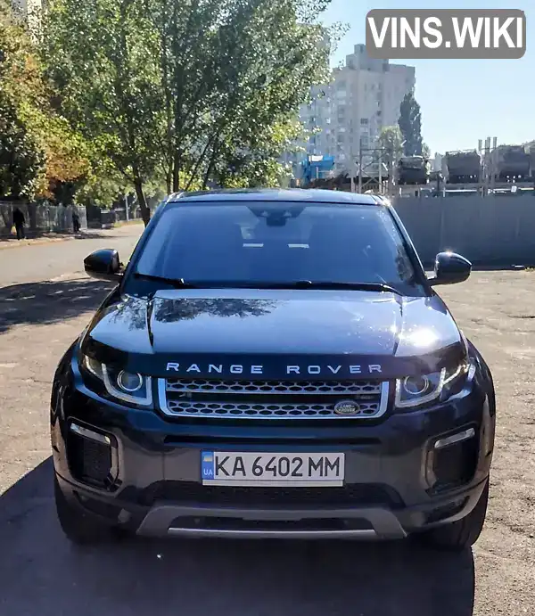 Позашляховик / Кросовер Land Rover Range Rover Evoque 2018 2 л. Автомат обл. Київська, Київ - Фото 1/13