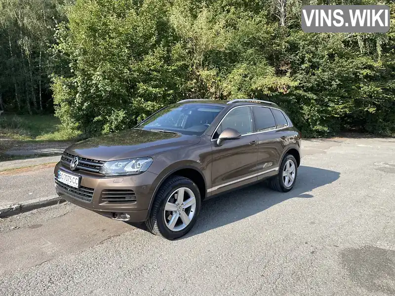 Позашляховик / Кросовер Volkswagen Touareg 2011 3 л. Автомат обл. Тернопільська, Тернопіль - Фото 1/21