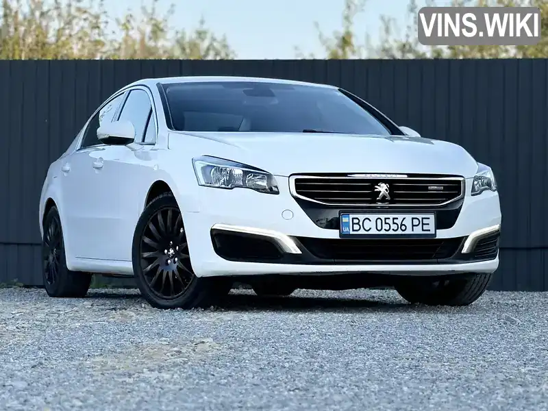 Седан Peugeot 508 2015 1.56 л. Ручна / Механіка обл. Львівська, Самбір - Фото 1/21