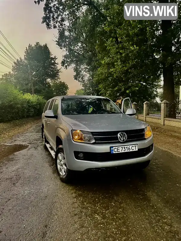 Пикап Volkswagen Amarok 2012 1.97 л. Ручная / Механика обл. Черновицкая, location.city.korytne - Фото 1/21