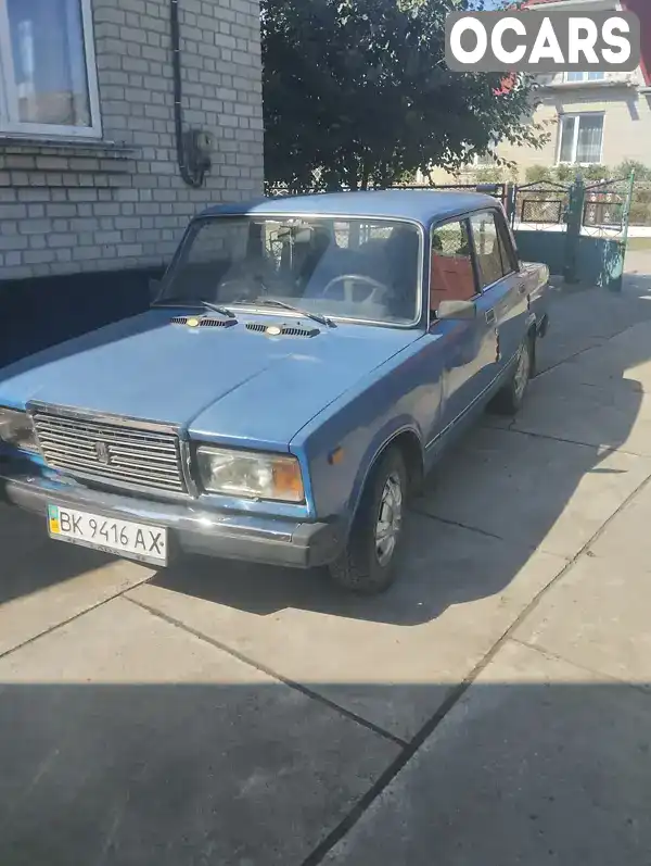 Седан ВАЗ / Lada 2107 2005 1.45 л. Ручна / Механіка обл. Рівненська, Здолбунів - Фото 1/6