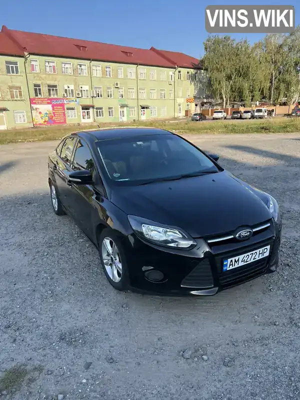 Седан Ford Focus 2014 2.01 л. Автомат обл. Житомирська, Бердичів - Фото 1/21