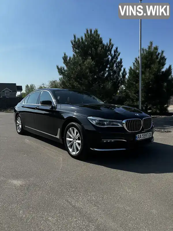 Седан BMW 7 Series 2015 2.99 л. Автомат обл. Київська, Київ - Фото 1/21