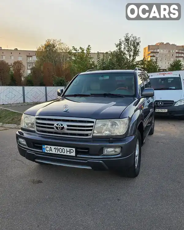 Позашляховик / Кросовер Toyota Land Cruiser 2006 4.48 л. Автомат обл. Черкаська, Кам'янка - Фото 1/10