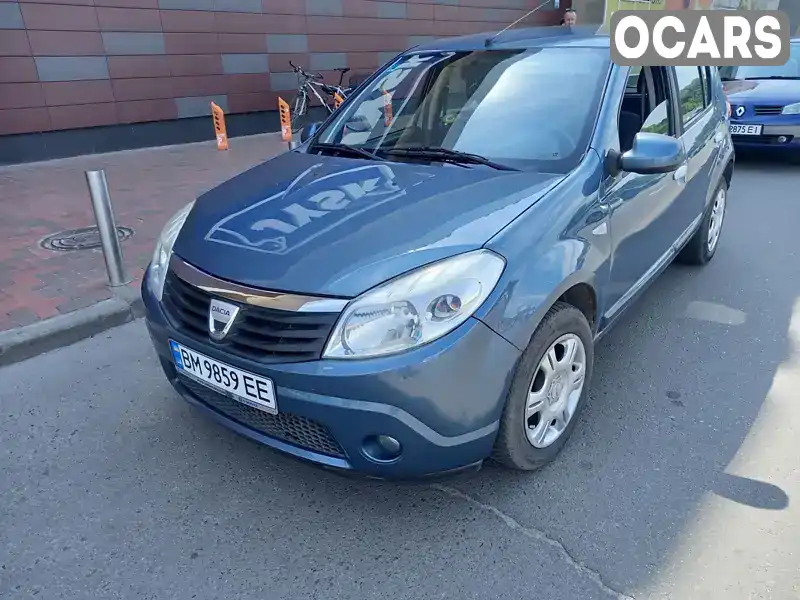 Хетчбек Dacia Sandero 2008 1.6 л. Ручна / Механіка обл. Сумська, Тростянець - Фото 1/8