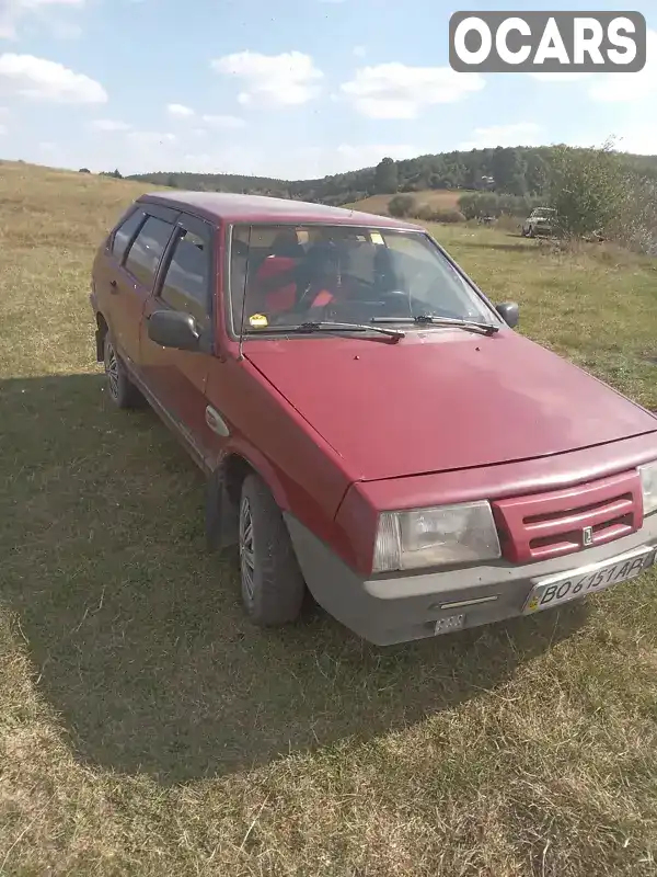 Хетчбек ВАЗ / Lada 2109 1990 1.29 л. Ручна / Механіка обл. Тернопільська, Тернопіль - Фото 1/6