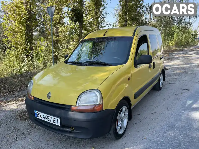 Мінівен Renault Kangoo 2002 1.46 л. Ручна / Механіка обл. Вінницька, Калинівка - Фото 1/21