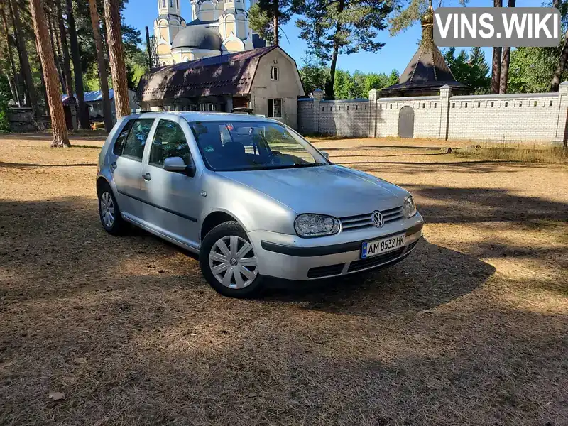 Хетчбек Volkswagen Golf 2001 1.39 л. Ручна / Механіка обл. Житомирська, Житомир - Фото 1/16