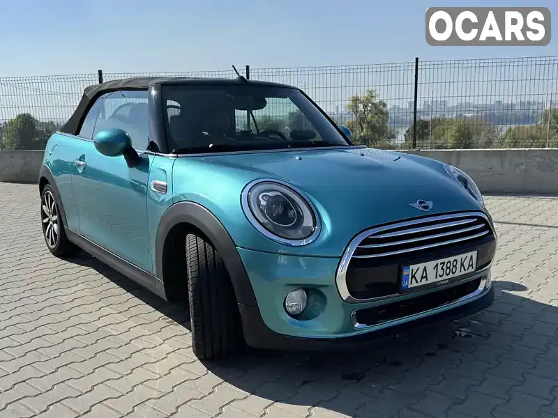 Кабріолет MINI Convertible 2016 1.5 л. Автомат обл. Київська, Київ - Фото 1/11