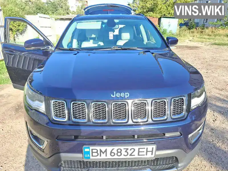 Позашляховик / Кросовер Jeep Compass 2019 2.36 л. Автомат обл. Сумська, Шостка - Фото 1/8